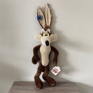 Warner Bros. Wile E. Coyote Plush Toy - Brown and Cream